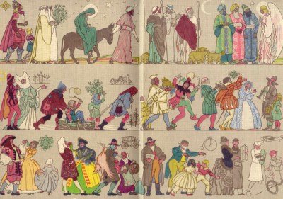 Illustrated colour endplates