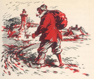 The holes that turned out not to be a clue