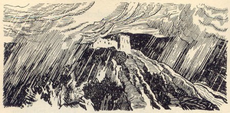 The storm on the night of the rescue