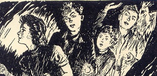 Dinah, Philip, Lucy-Ann, Jack and Kiki of the Adventure Series, by Stuart Tresilian