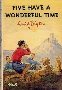Five have a Wonderful Time 1st edition Dustjacket by Eileen Soper.