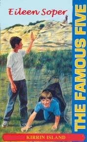 How a 90s edition of "Kirrin Island" by Eileen Soper might look.