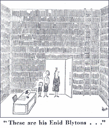 A cartoon representation of Francis' spare room. (Taken from the Cave of Books)