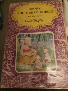The First Edition Dust Jacket of Boody the Great Goblin and Other Stories.