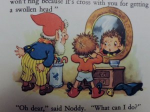Noddy and his "big" head