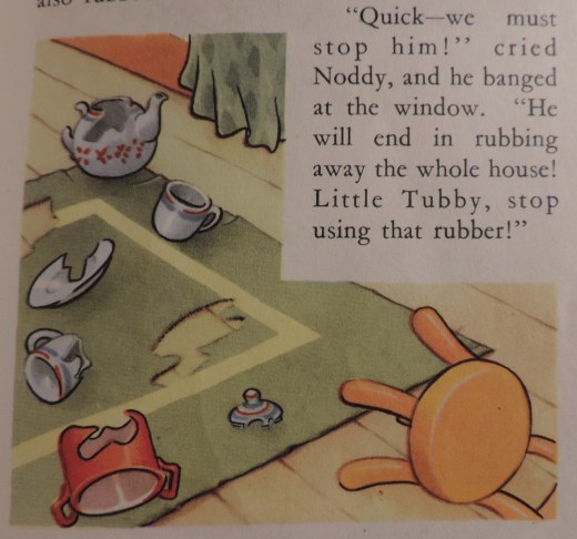 Nothing has escaped the magic rubber