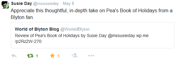 Susie Day tweets us
