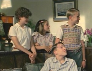 George, Anne, Dick and Julian, after Julian's "Accident".