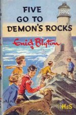 Dustjacket of Five Go to Demon's Rocks