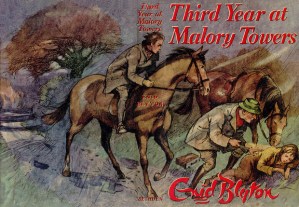 Third Year at Malory Towers, dustjacket by Lillian Bouchanan