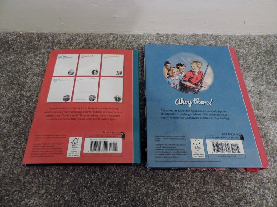 famous five stationery