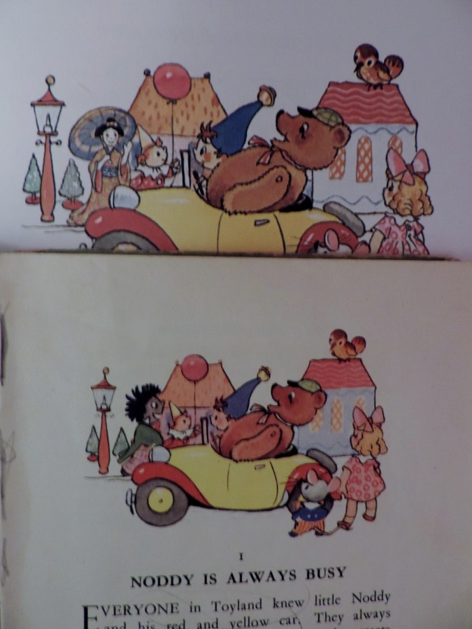 here comes noddy again