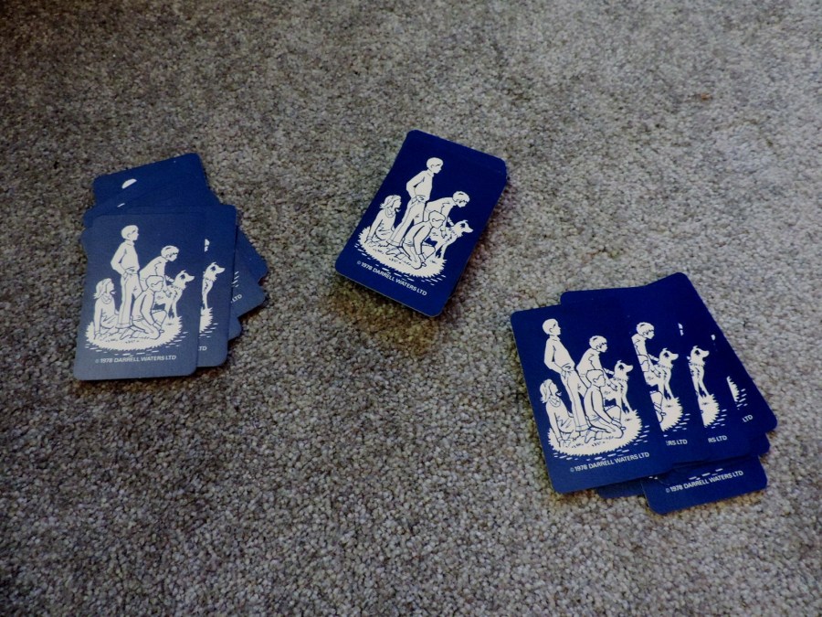 famous five pepys card game