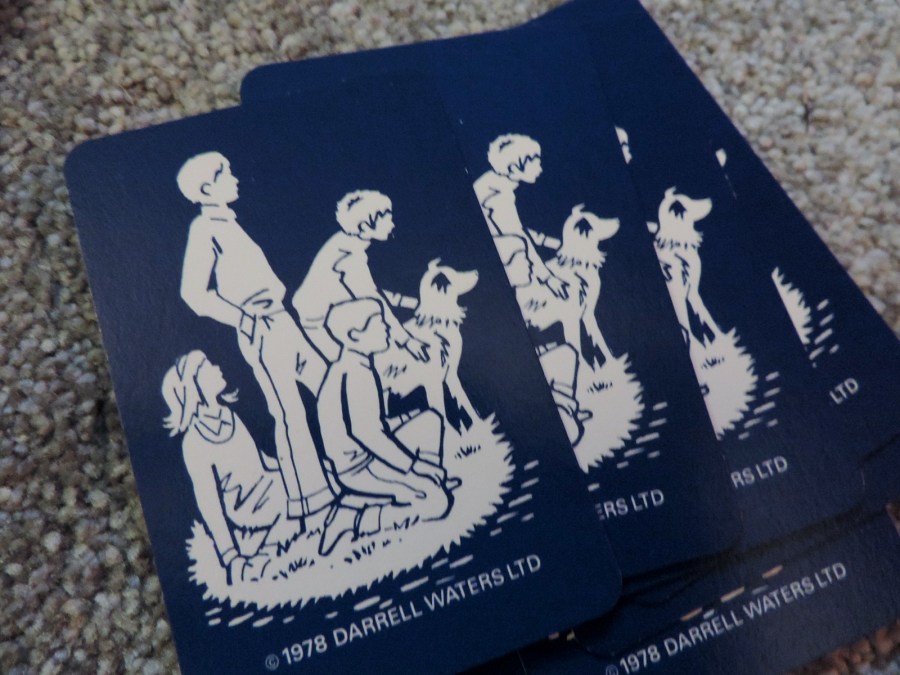 famous five pepys card game