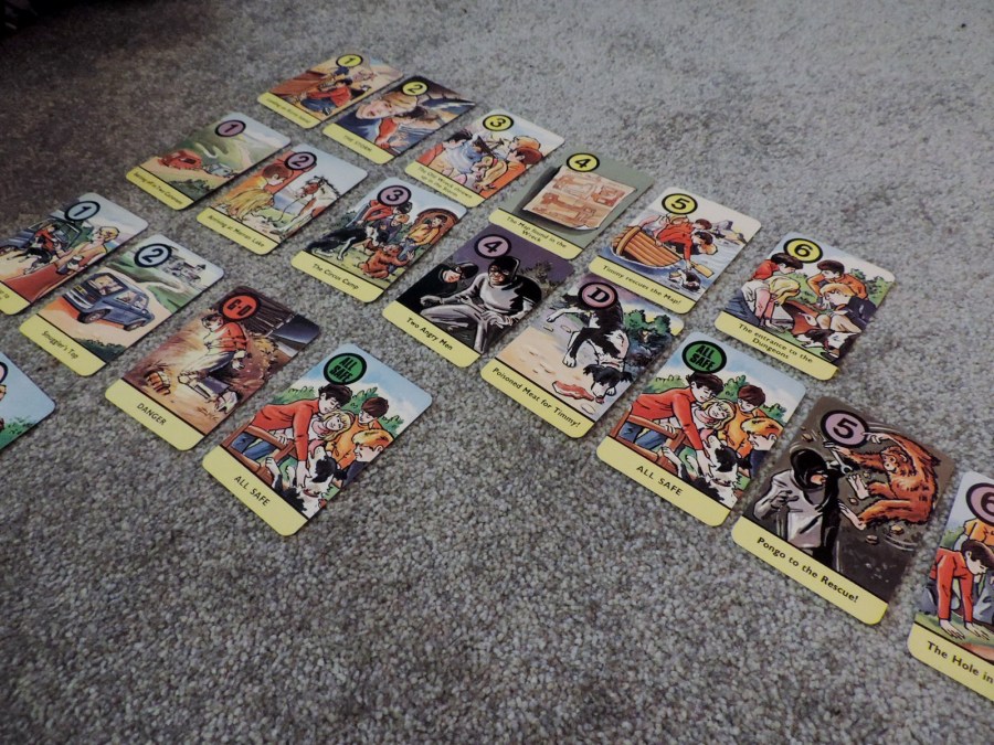 famous five pepys card game