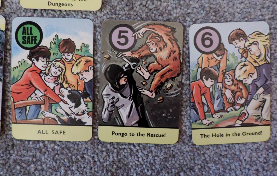 famous five pepys card game