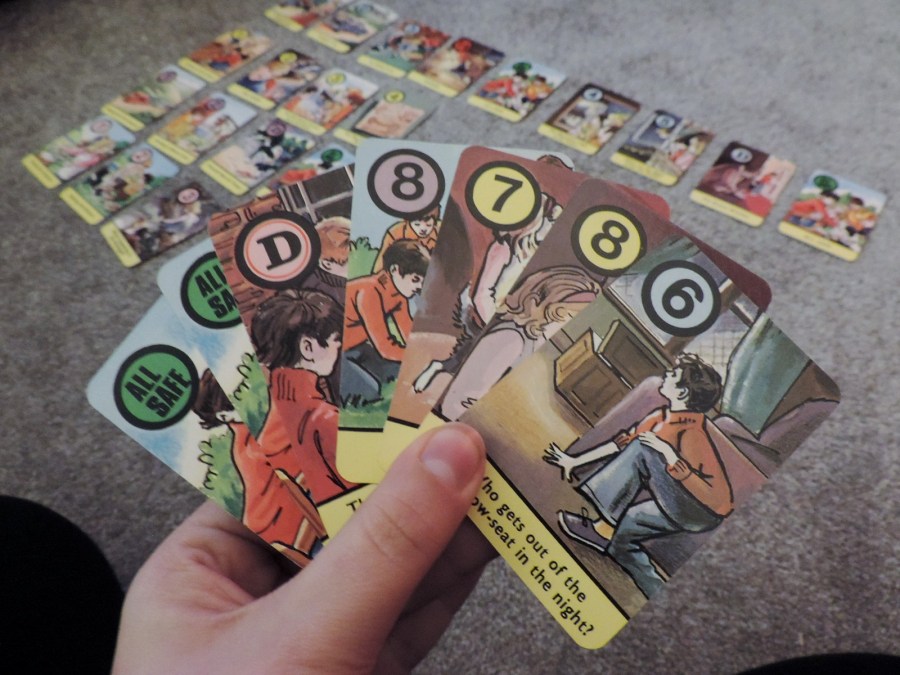 famous five pepys card game