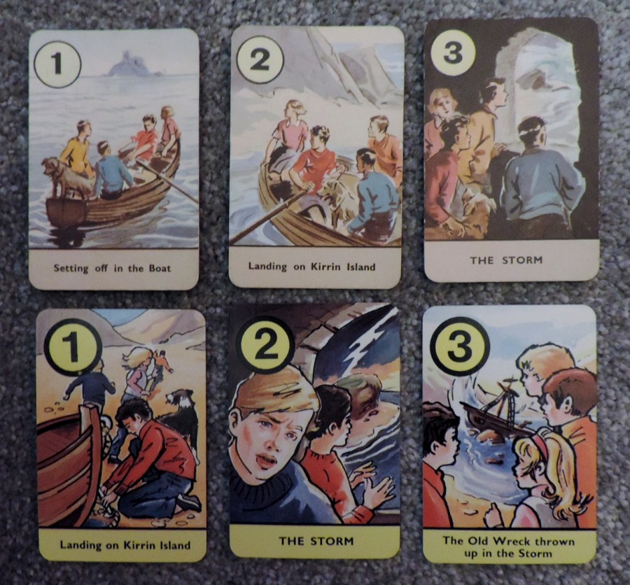 famous five pepys card game