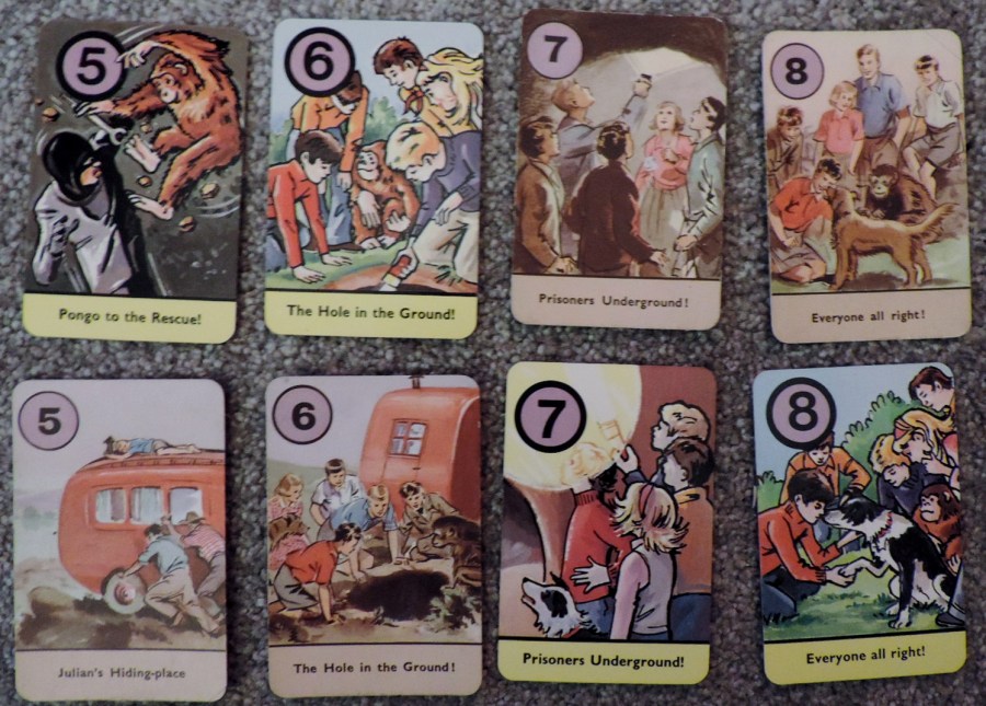 famous five pepys card game