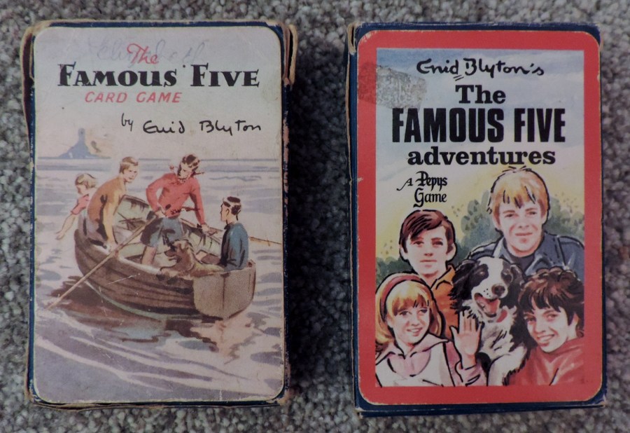 famous five pepys card game