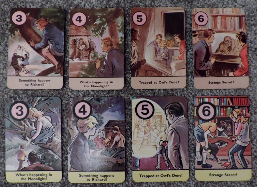 famous five pepys card game