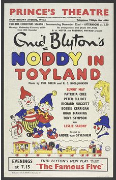 Noddy in toyland poster