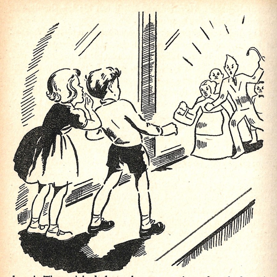 the little paper-folk chimney corner stories