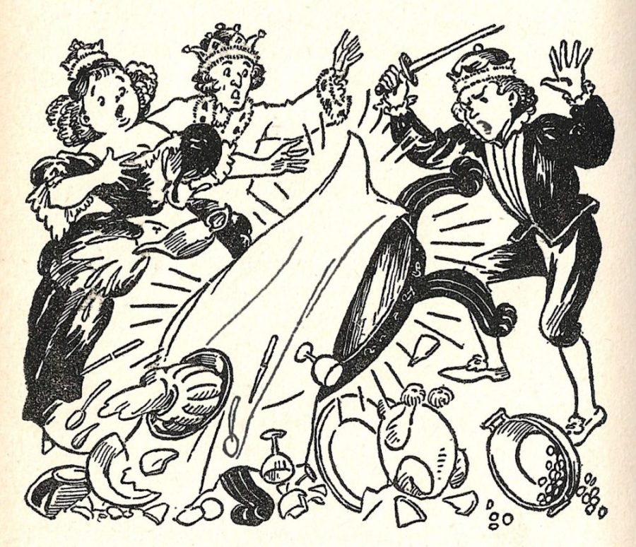 the enchanted table, chimney corner stories