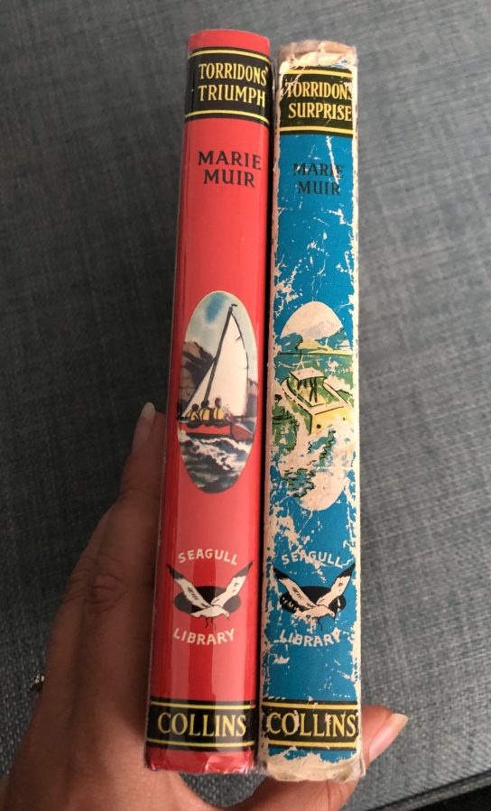 book spines