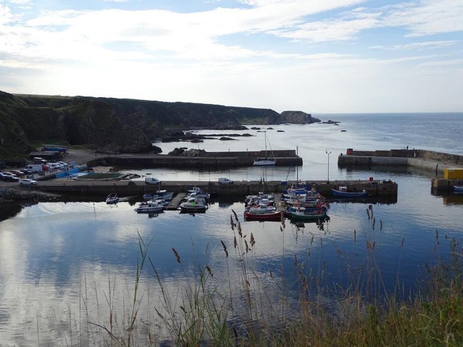 Portknockie harbour