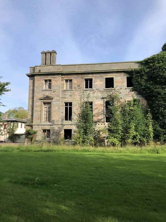 ruins of glassaugh house