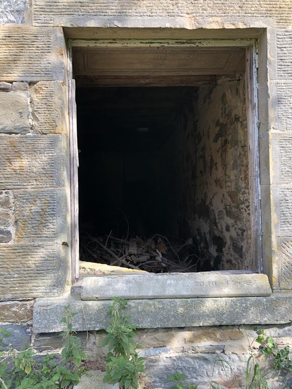 looking in a window with no glass